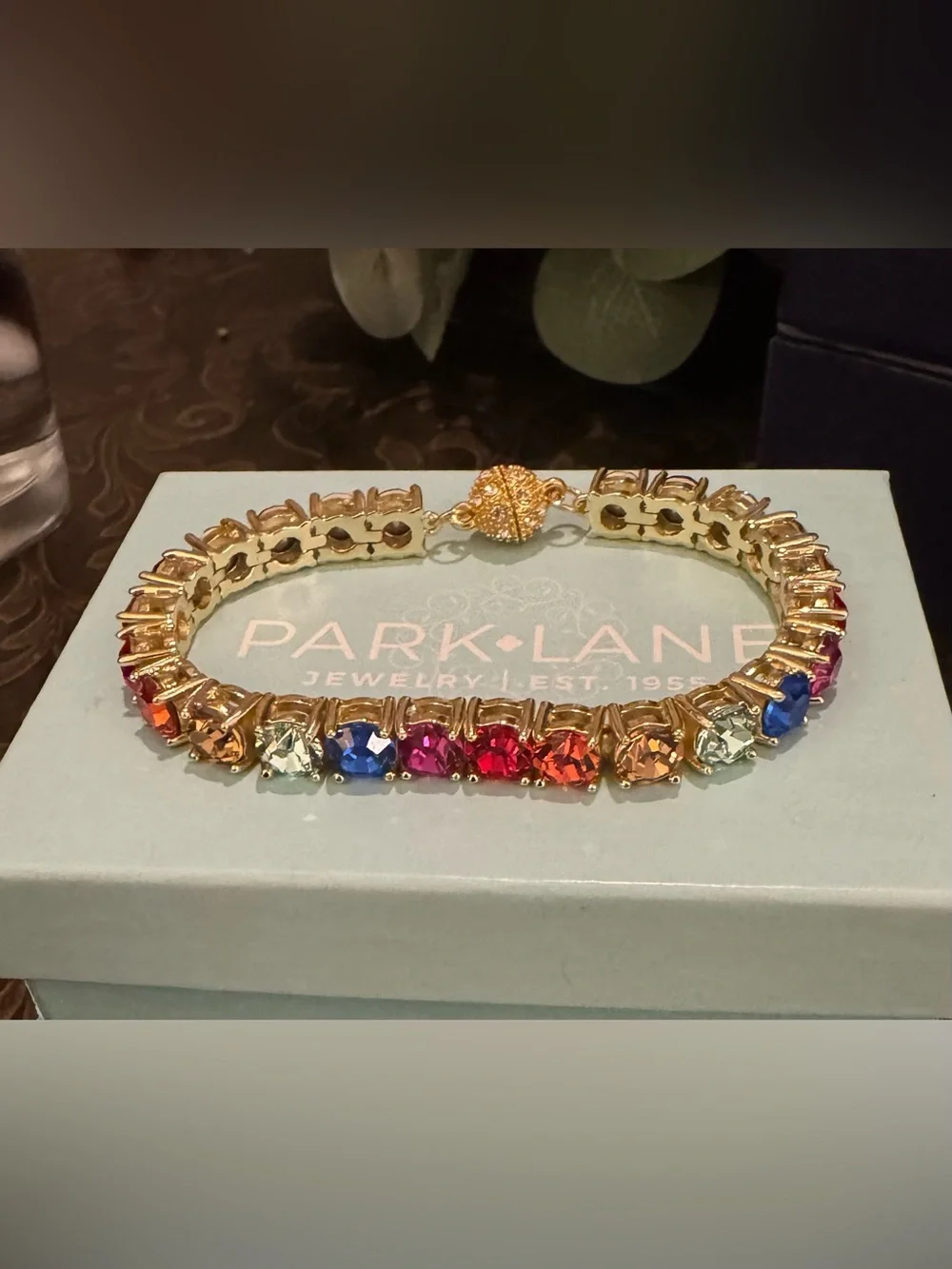 Park Lane “Rainbow” Mini Impression Bracelet! NWOT! Has Been Altered! - Picture 10 of 15